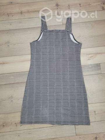 Vestido escocés talla M - Imagen 2