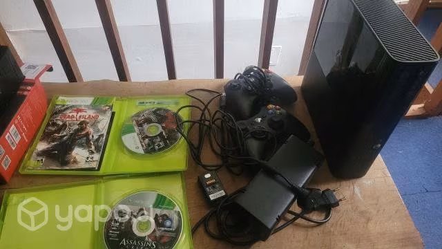 Xbox 360 bien cuidada 2 controles juegos