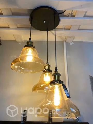 💡lámparas de vidrios