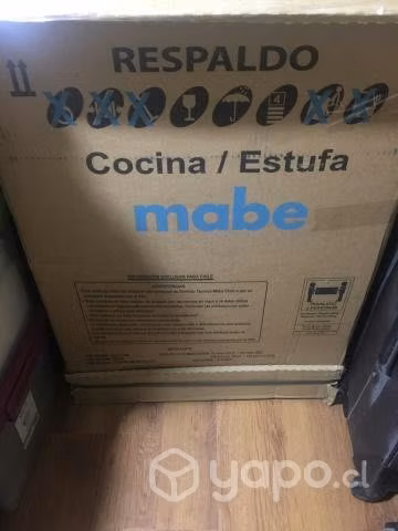 Cocina a gas nueva embalada