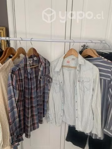 Blusas american eagle, zara y levis