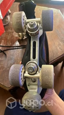 Patines negros usados - Imagen 3
