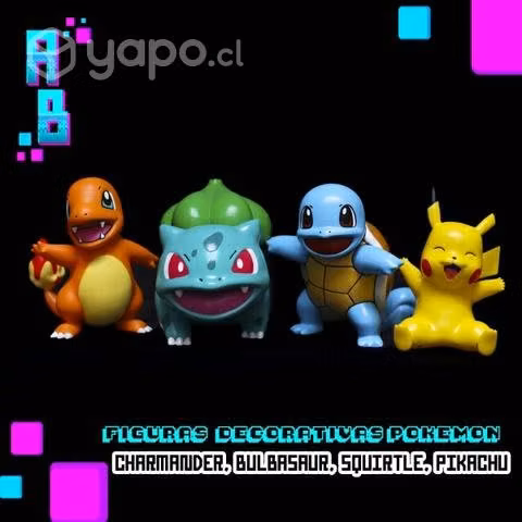 Figuritas decorativas Pokemon