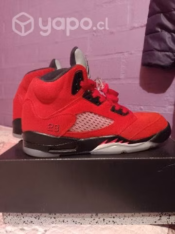 Jordan Air Retro 5 Bulls Rojas - Imagen 6