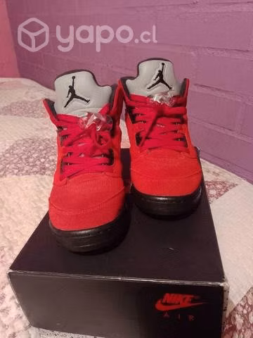 Jordan Air Retro 5 Bulls Rojas - Imagen 5