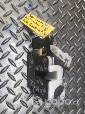 Chapa puerta trasera derecha Mitsubishi Montero Sp