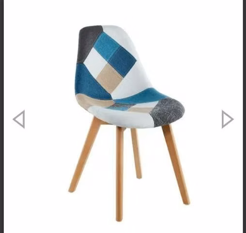 Silla patchwork wood