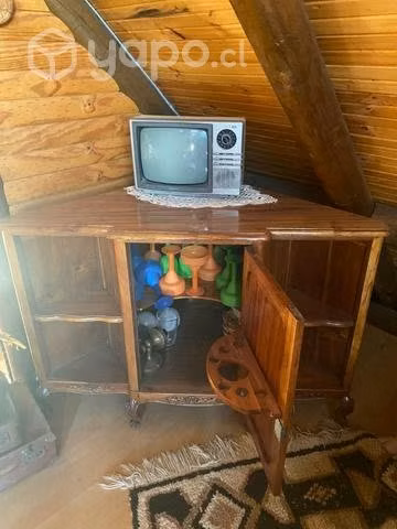 Mueble antiguo bar esquinero - Imagen 2