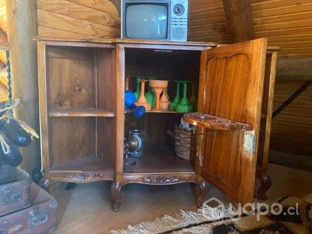 Mueble antiguo bar esquinero - Imagen 3