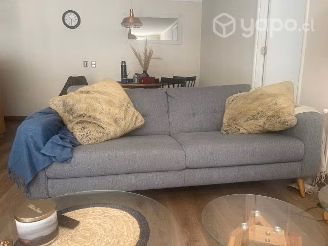 Sillon 3 Cuerpos Rosen Con Detalles