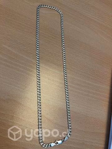 Collar Plata Italiana Hombre - Imagen 2