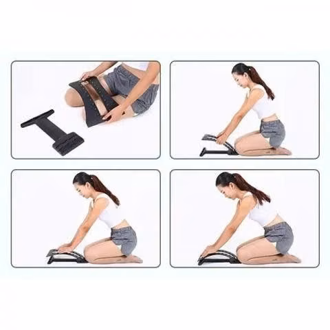 Masajeador Lumbar Estirable Corrector Postura 4 Ni