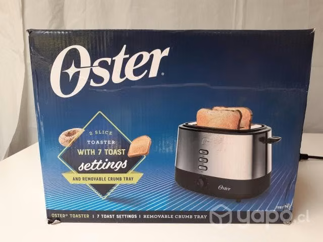 Tostadora de dos rebanadas Oster