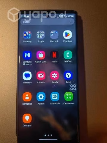 Samsung S22 Ultra de 128 GB. como nuevo