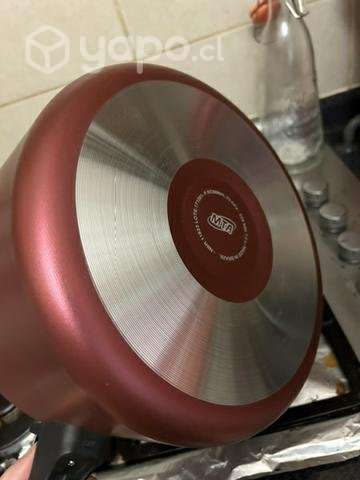 Olla a presión roja 7 litros - Imagen 4
