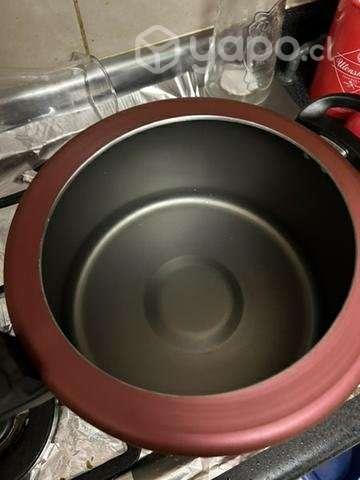 Olla a presión roja 7 litros - Imagen 2