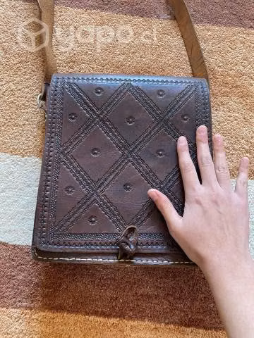Cartera cuero de Marruecos