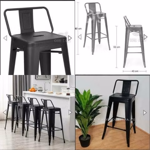 Taburetes tolix