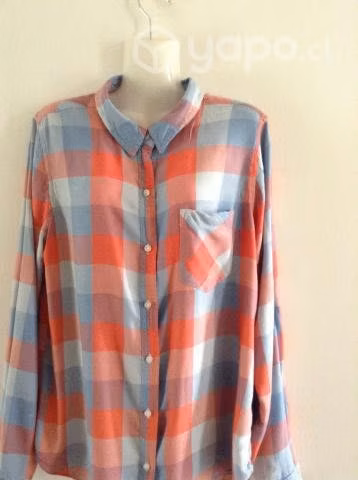 Camisa Mujer, Cuadrille, Leñadora Marca So Perfec