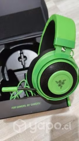 Audifonos Razer Kraken Verdes