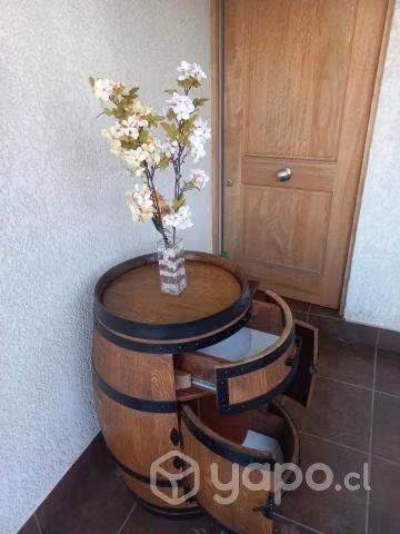 Mueble funcional de barril