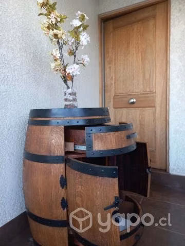 Mueble funcional de barril