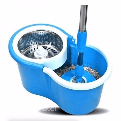Mopa Trapeador Giratoria 360 + Balde Centrifugador