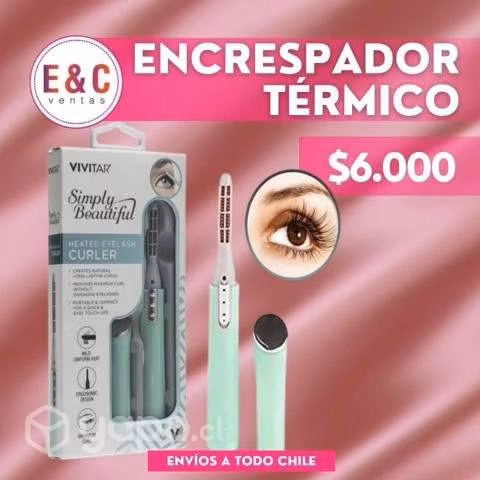 Encrespador Térmico De Pestañas