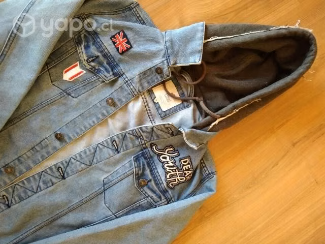 Chaqueta mesclilla talla s/m robert lewis