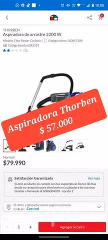 Aspiradora thorben