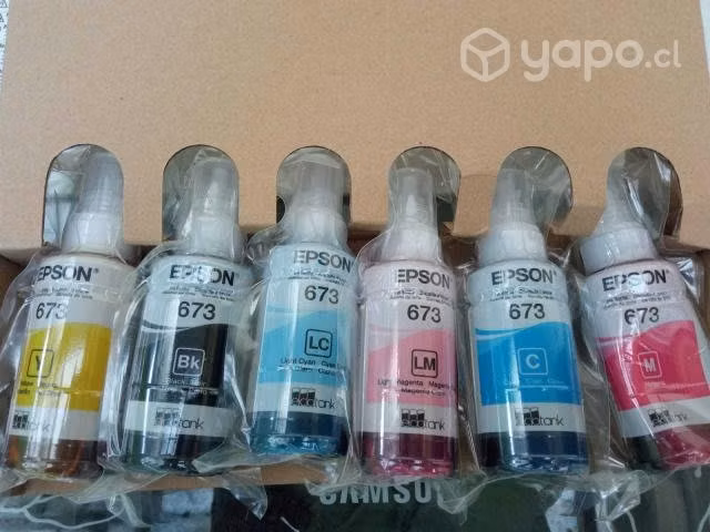 Pack 6 tintas epson originales