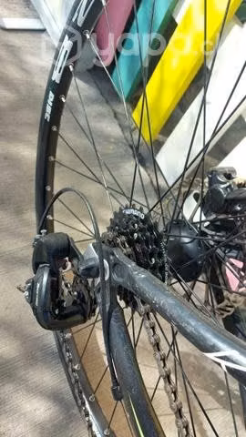 Bicicleta modificada para ruta