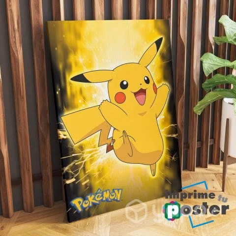 CUADROS DE POKEMON 40x55cm llegar y colgar