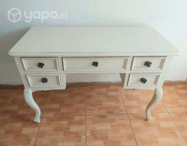 Escritorio blanco estilo frances - Imagen 2