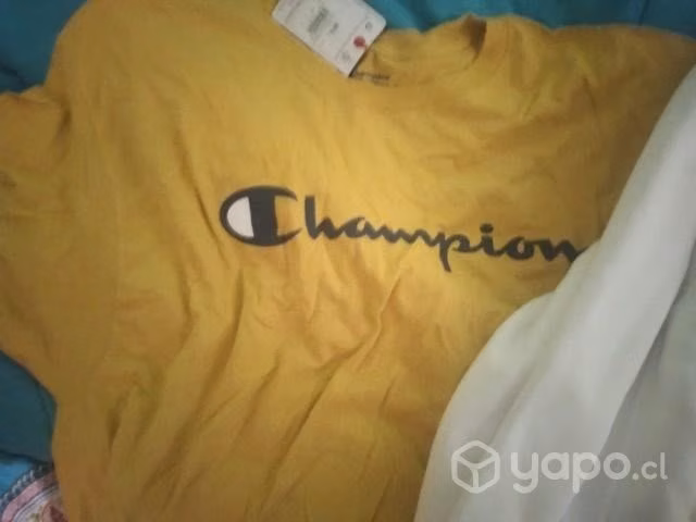 Poleron nike xl y polera champions nueva
