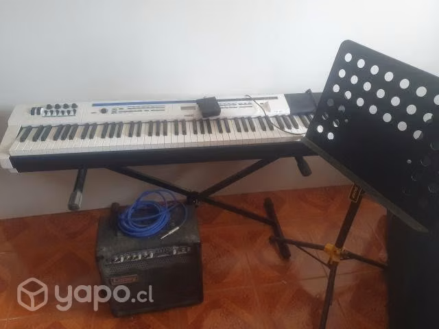 set profesional privia Px-5s más accesprios