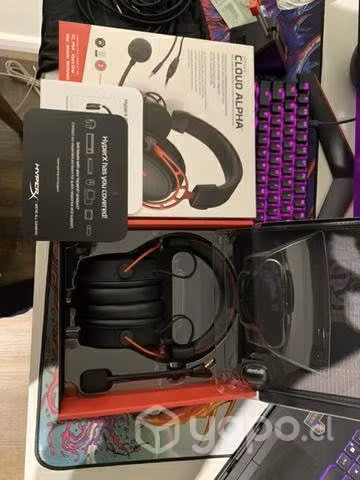 Audífonos gamer Hyperx Cloud Alpha