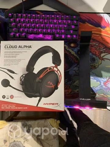 Audífonos gamer Hyperx Cloud Alpha
