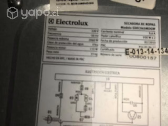 Secadora Ropa 6kg