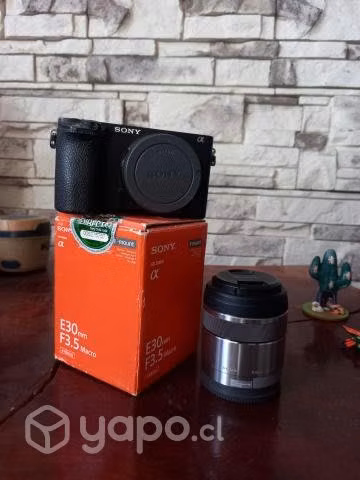 Camara Sony a6500