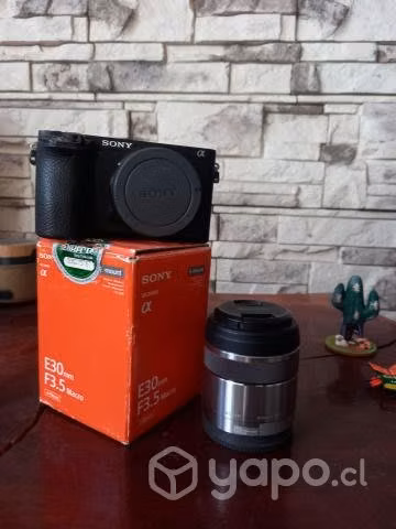 Camara Sony a6500