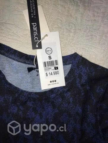 Polera foster manga larga