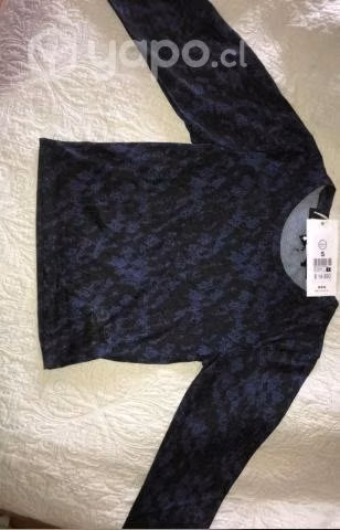 Polera foster manga larga
