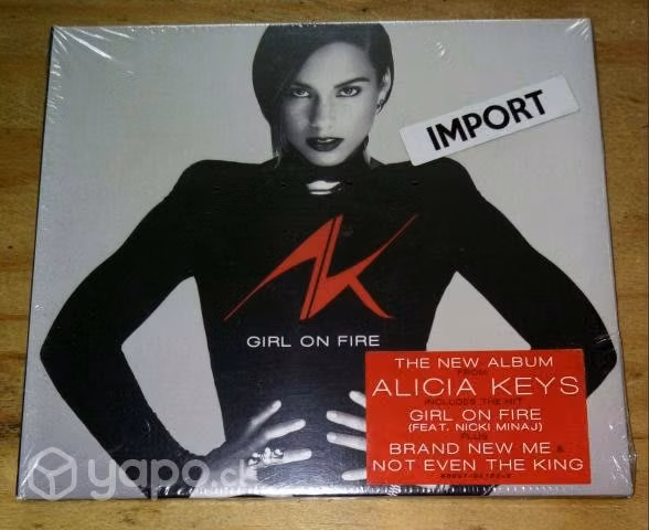 Alicia Keys - Girl On Fire (Digipack) "2012" 13 Ca