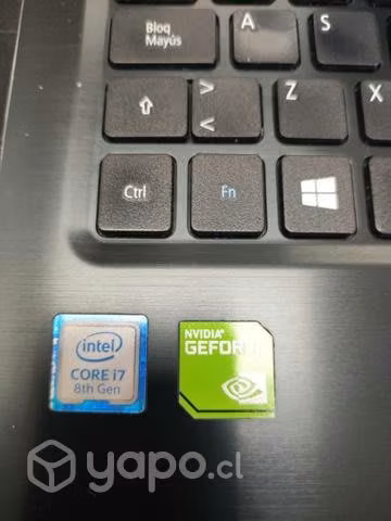 Notebook Acer I7
