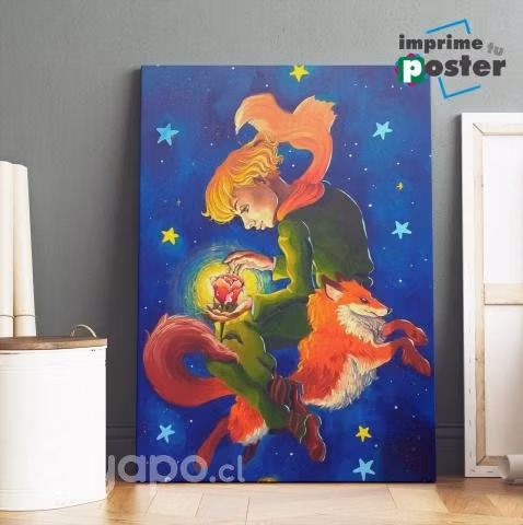 CUADROS DEL PRINCIPITO 40x55cm llegar y colgar