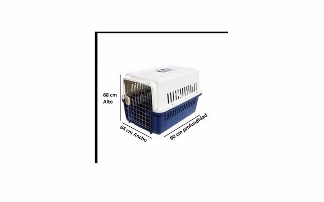 Jaula transporte perros avion GRANDE XXL