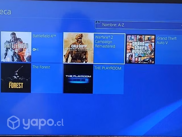 PS4 500GB con mando y juegos. Precio conversable