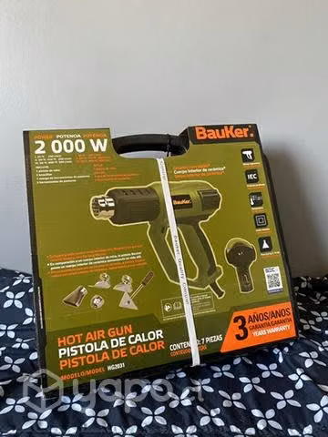 Pistola de calor bauker