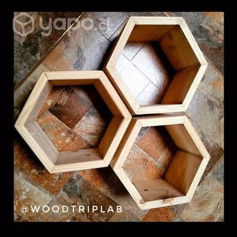 Repisas hexagonales